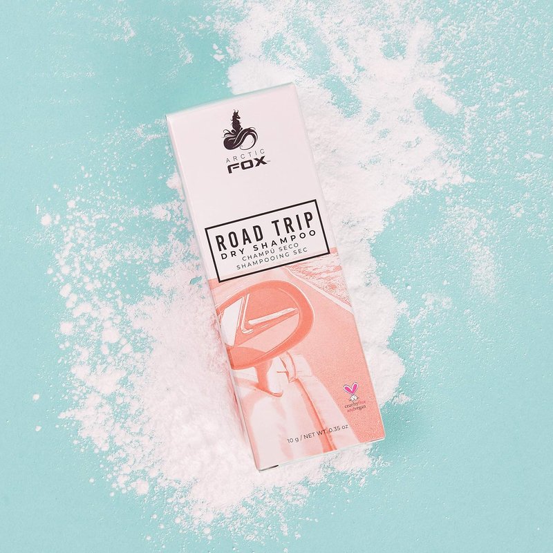 ARCTIC FOX Vegan Dry Shampoo - Cruelty-Free Formula for Refreshing Hair | Ideal for Travel