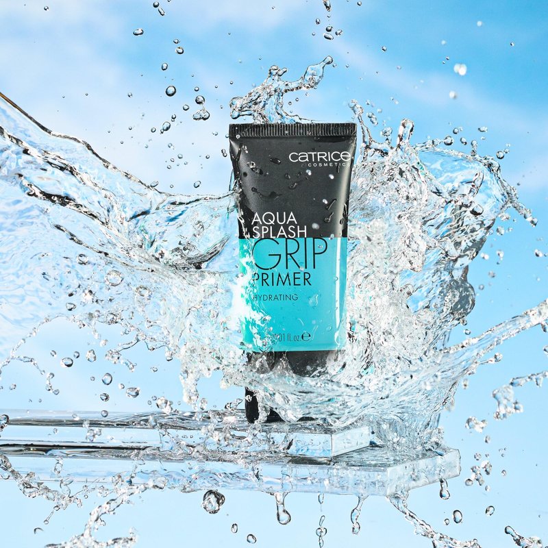 Catrice Aqua Splash Grip Primer + Niacinamide & Hyaluronic Acid | Hydrates Skin & Grips Product for Long Lasting Make Up | Vegan & Cruelty Free