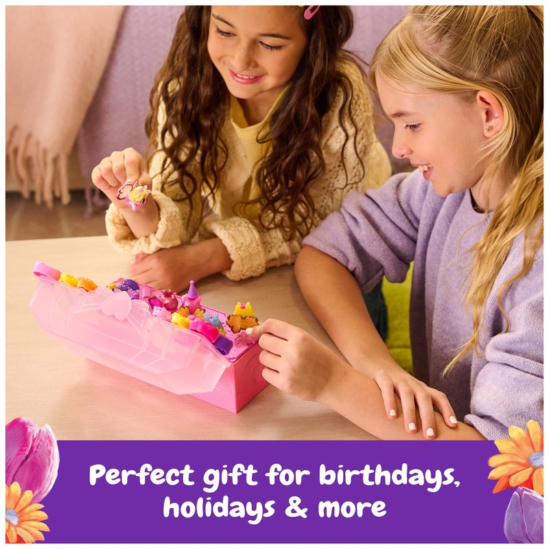 Hatchimals Bloomables, Bloom Bash Collectibles Pack with 6 Surprise Blind Box Characters, Over 15 Accessories, Terrarium & Dance Floor, Kids Toys for Girls & Boys Ages 4 and up