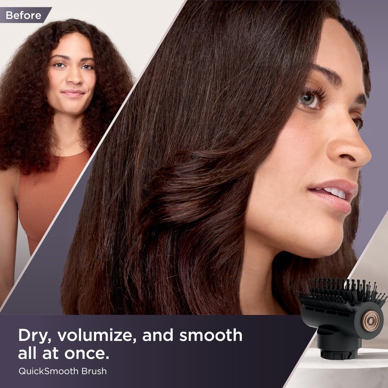 Shark SpeedStyle Pro Flex Professional Performance High-Velocity Hair Dryer System with Scalp Shield & IQ Speed Styling and Drying Suite, Lightweight, Ionic, No Heat Damage, HD543PL