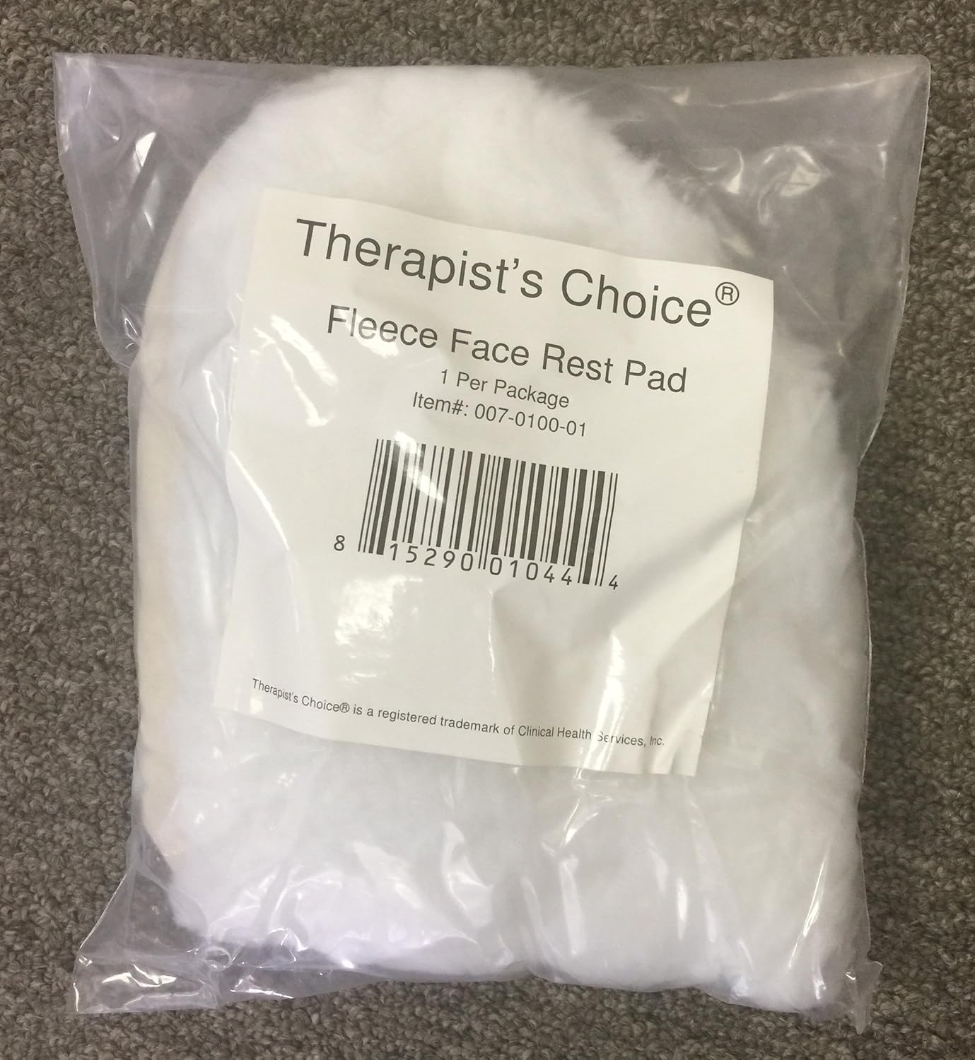 Therapist's Choice® Fleece Face Cover for Massage Tables - Soft, Comfortable, and Durable