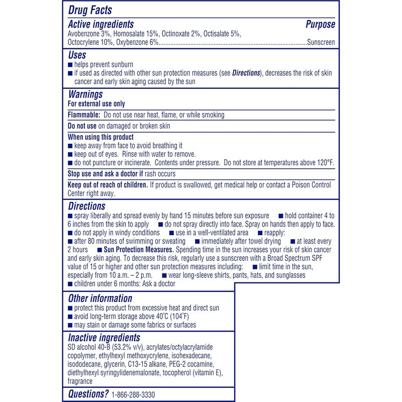 Coppertone SPORT Sunscreen Spray - Broad Spectrum SPF 15 for Active Protection | 5.5 Ounce