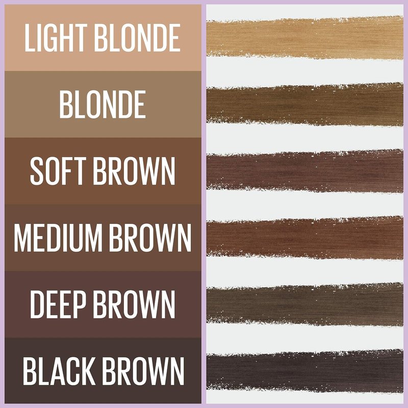 Maybelline 2-In-1 Eyebrow Pencil & Powder - Light Blonde, Easy Application