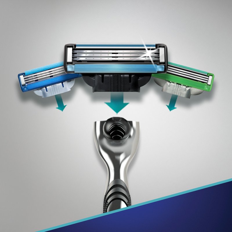 Gillette Mach3 Men's Razor, Handle & 1 Blade Refill