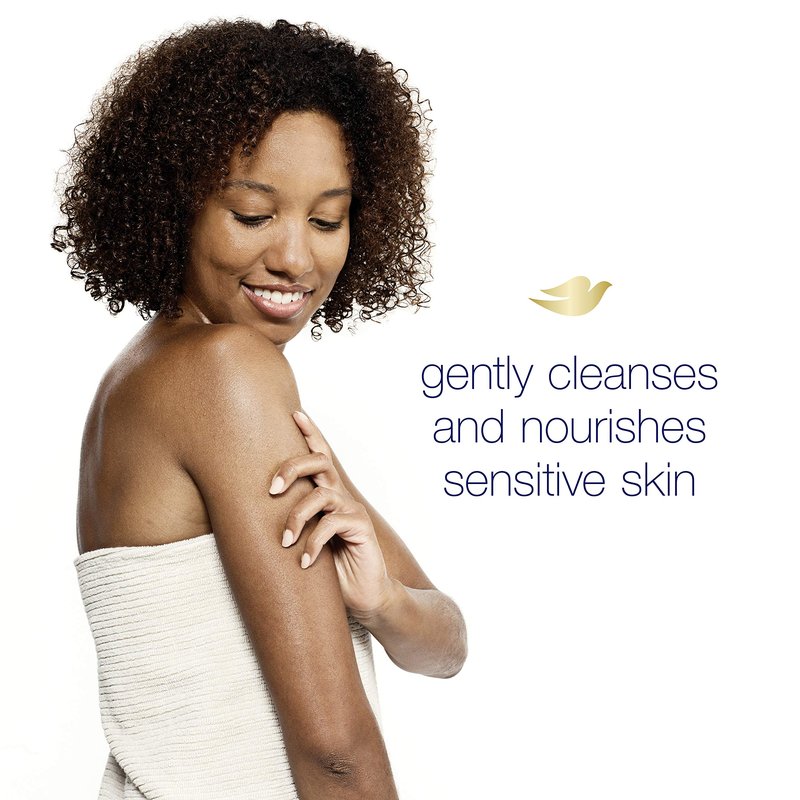 Dove Hypoallergenic and Sulfate Free Body Wash Sensitive Skin Effectively Washes Away Bacteria While Nourishing Your Skin 22 oz