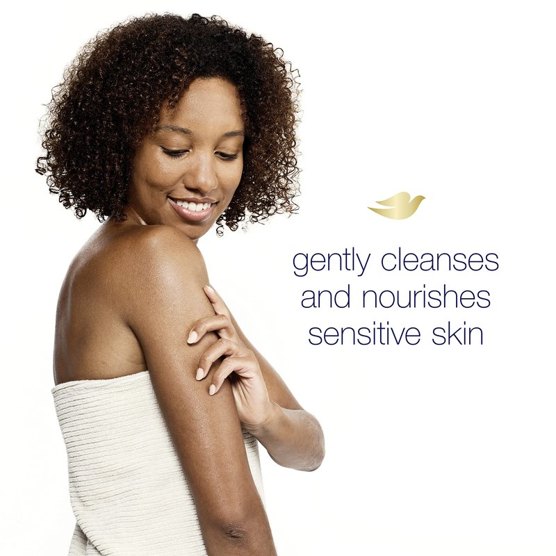 Dove Instant Foaming Body Wash for Soft, Smooth Skin Sensitive Skin Cleanser That Effectively Washes Away Bacteria While Nourishing Your Skin 13.5 oz