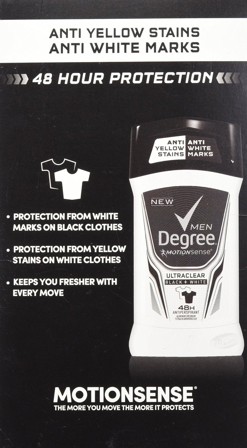 Degree Men Adrenaline Series Antiperspirant & Deodorant 2.7oz 5pack +1.7oz extra