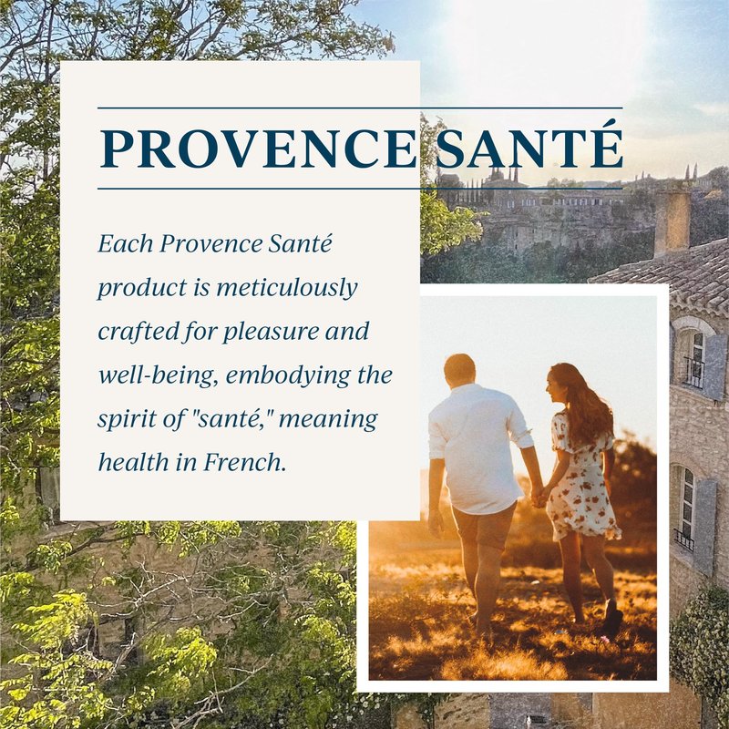 Provence Sante Relaxing Bath Salt - Luxury and Soothing Soak - Ripe Apricot Scent - Made in France - 20 Oz