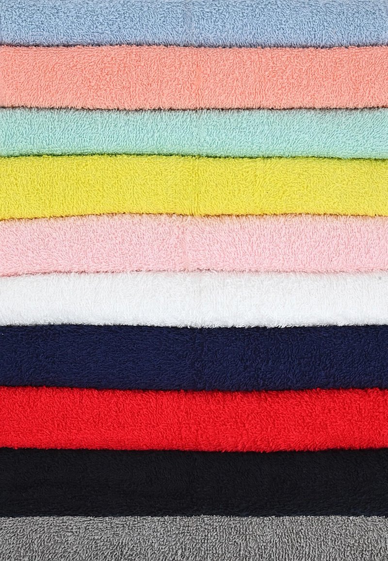 Crystal Ridge Cotton Wash Cloths 10 Pack - Washcloths for Showering, Face and Body, Soft and Highly Absorbent Multipurpose Towels for Bathroom, Kitchen, Spa and Gym - Wash Rags 12 x12 (Pastel)