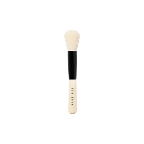 Bobbi Brown Cheek & Powder Brush | Multi-Purpose Brushes for Blending Blush, Bronzer or Powder for Seamless Application