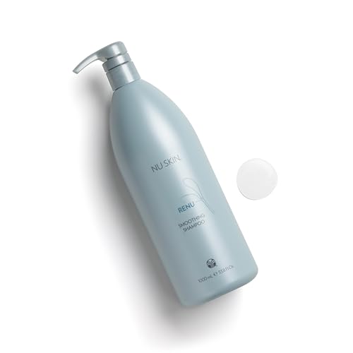 Nu Skin ReNu Smoothing Shampoo - Sulfate-Free | Color Safe | Paraben-Free Shampoo for Dry Hair and Frizz Control | Enriched with Panthenol for Soft Hair | Self Care Hair Products | 33.8 fl.oz. |