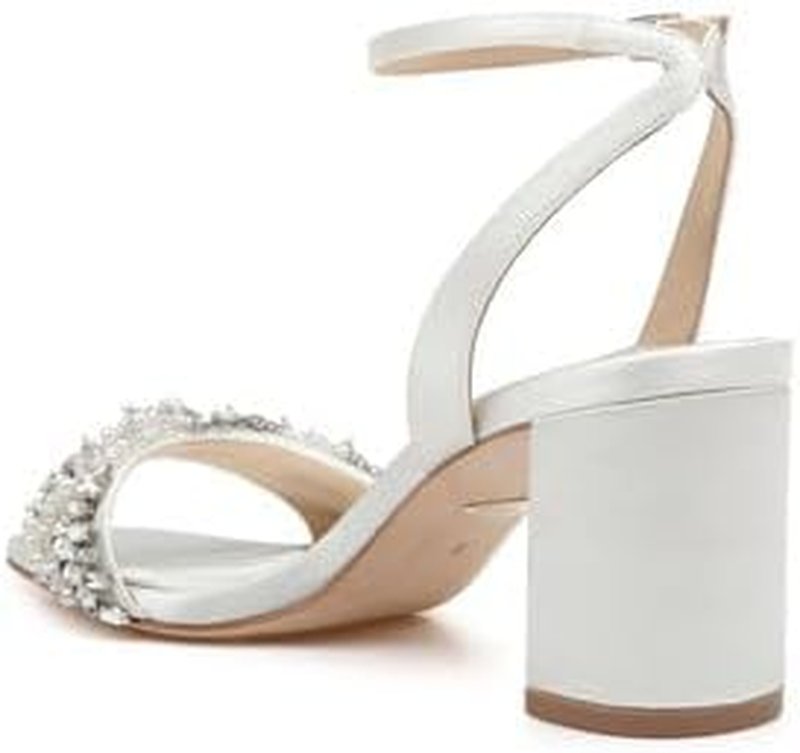 Badgley Mischka womens Block Heel Sandal