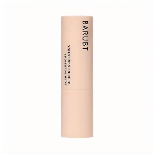 Silicone Scar Stick, Thick Solid Velvety Film for Old, Surgical Scars, Acne, Stretch Marks, Formula Infused with Asiatica Extracts and Vitamin E for Skin Smoother, Softer
