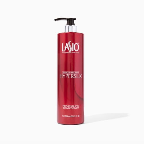 Lasio - Keratin-Infused HYPERSILK Replenishing Conditioner - 35.27 Fl. Oz - Keratin Conditioner - for Dry Hair - Repair, Restore & Redefine Hair Care Product