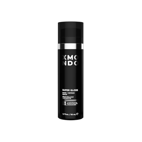 XMONDO Hair Super Gloss Shine + Defrizz Serum ? Instant Gloss, Zero Frizz | Softens Dry Ends + Adds Mirror Shine