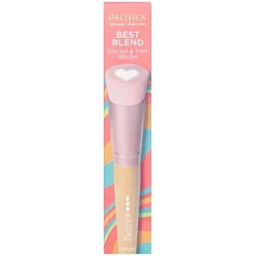Pacifica Foundation Brush - for Makeup Blending Cream & Liquid Make Up - Makeup Brush for Foundations, Blush, Bronzer, Highlighting & Setting Powder - Beauty Tools for Skin Care, Vegan & Cruelty-Free