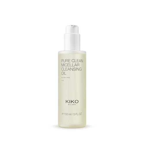 KIKO Milano Pure Clean Micellar Cleansing Oil | Micellar Oil Cleanser And Make-Up Remover