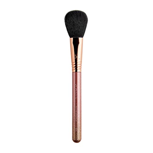 Sigma Beauty Modern Beauty Makeup Brush Set ? Set of 5 Face and Eye Makeup Brushes for Eyeshadow, Blending Setting, Highlighting, Concealing & Contouring, Includes Rose Colored Small Makeup Bag