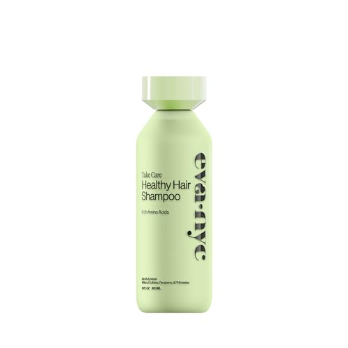 Eva NYC Gentle Daily Cleansing Shampoo for Weightless Healthy Hair - Amino Acids Known To Enhance Moisture + Shine - Removes Oil - For Fine to Medium Hair + Color Safe - Lavender Scent - 10 fl oz