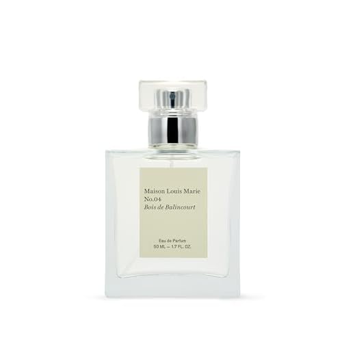 Maison Louis Marie - No.04 Bois de Balincourt Natural Eau de Parfum Spray | Luxury Clean Beauty + Non-Toxic Fragrance (1.7 fl oz | 50 ml)