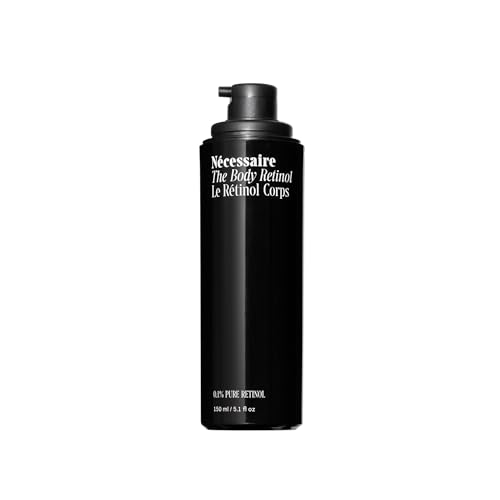 N?cessaire The Body Retinol - Firming Repair Serum + Retinol Body Lotion For Women & Men. Wrinkle + Line Prevention. 0.1% Pure + 10% AHA Crepey Skin Treatment. 5.1 oz