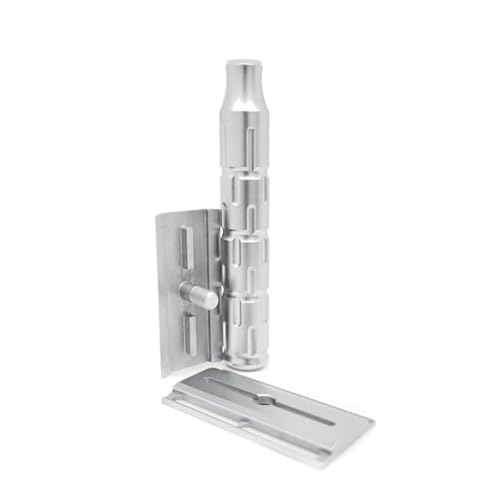 Goodfellas¡¯ Smile SYNTESI STAINLESS STEEL Double Edge Safety Razor ? CNC Machined with an Extreme Comfort Angle, Made in Italy