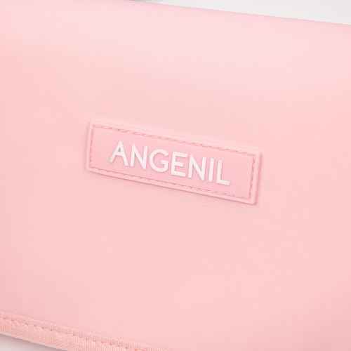 ANGENIL Large Capacity Heat Mat Hot Hair Iron Tools Travel Bag, 2 in 1 Portable Organizer Bags with Large Heat Resistant Mat for Hair Straighteners, Curling Irons, Hot Air Brushes, Travel Essentials
