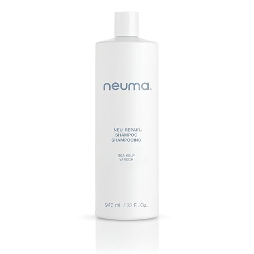 Neuma Neu Repair Shampoo - Revitalizes, and Strengthens Damaged Hair, Sulfate-Free, Lemon, Lavender and Fir Needle Scent