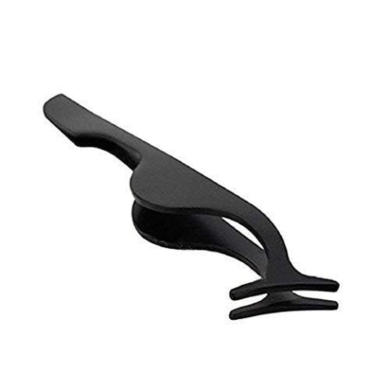 Skiennix False Eyelashes Applicator Tool - Precision Tweezers for Easy Eyelash Extensions | Black