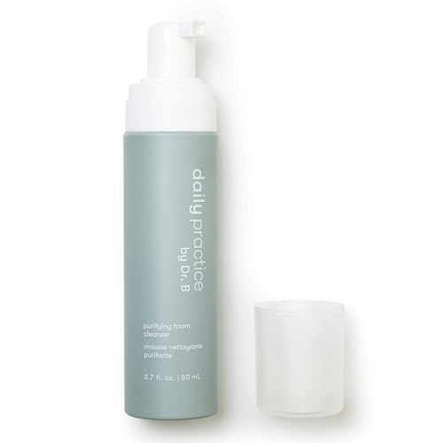 Daily Practice Dr. B Purifying Foam Cleanser - Gentle Eyelid Cleanser & Eyelash Wash for Sensitive & Dry Eyes, Blepharitis Treatment - Ophthalmologist-Created, Paraben/Phthalate/SLS-Free - 2.7 fl oz