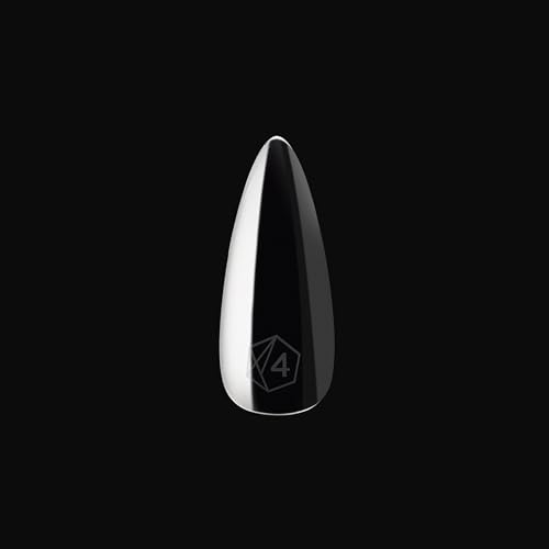 Apres Gel-X¢ç Sculpted Stiletto Medium Tip Box | 500pc Gel-X Tips, 11 Sizes 00-9, Premium Quality