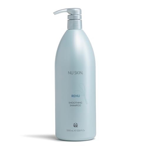 Nu Skin ReNu Smoothing Shampoo - Sulfate-Free | Color Safe | Paraben-Free Shampoo for Dry Hair and Frizz Control | Enriched with Panthenol for Soft Hair | Self Care Hair Products | 33.8 fl.oz. |