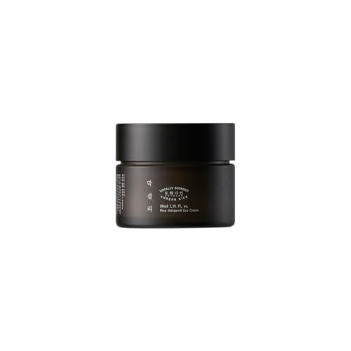 Rice Makgeolli Eye Cream | Made with Domestically Sourced Korean Rice | 30 ml (1.01 Fl Oz) | Korean Skin Care