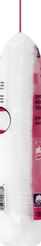 Swisspers Cotton Pads - Exfoliating Textured Rounds for Facial Use | 80 Count, Pack of 2