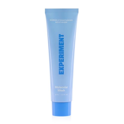 Experiment Molecular Mesh Barrier Repair Moisturizer ? Soothing Lightweight Face Cream for Strength, Redness & Irritation - Ectoin, Phytosphingosine, Centella 2 FL OZ - Vegan for Sensitive Skin