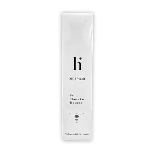 NKG h+ Mild Wash ? Gentle Japanese Gel Cleanser for Sensitive Skin ? Developed by Japanese Dermatalogist ? Fragrance-Free, pH-Balanced Face Wash, 200mL