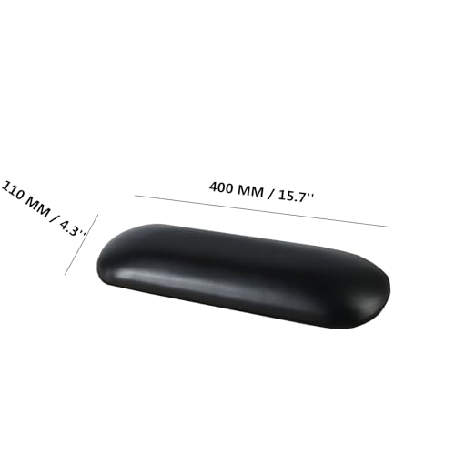 TANG SONG 15.7" 1PC Sponge Manicure Hand Rest Pillow Nail Stand Hand Holder Nail Table Manicure Armrest Cushion (Black)