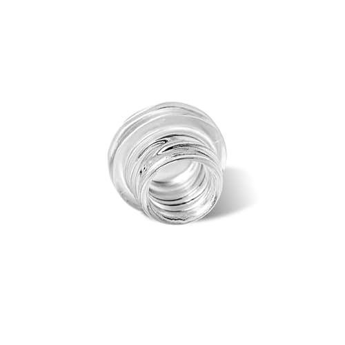 200 Pack 5ml Glass Jars with Lids - Thick Clear Child-Proof Containers for Lip Balm, Oils, Wax, and Cosmetics - Black Lids - Ideal Bulk 5ml Glass Jar and 1 Gram Glass Jar