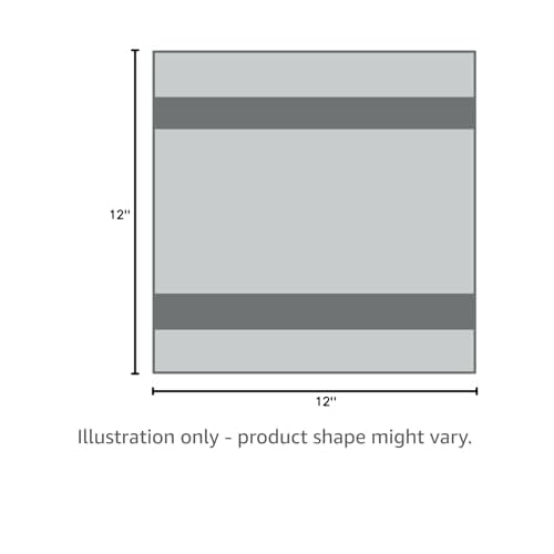 White Classic Resort Collection Soft Washcloth Face & Body Towel Set | 12x12 Luxury Hotel Plush & Absorbent Cotton Washclothes [12 Pack, Dolphin Grey]