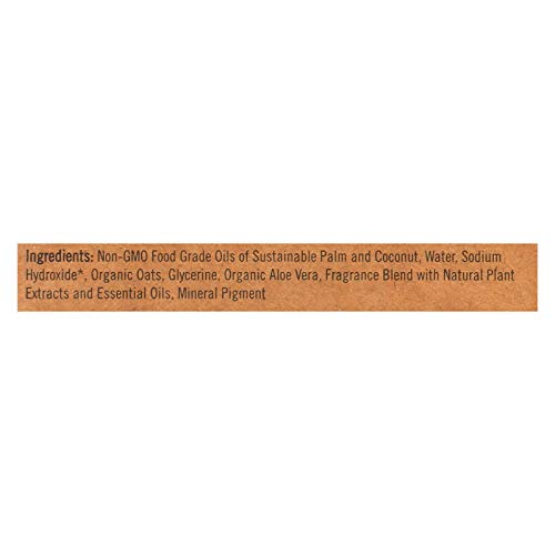 Sappo Hill Soapworks Bar Soap - Glycerine Creme - Aloe Oatmeal - 3.5 oz - Case of 12
