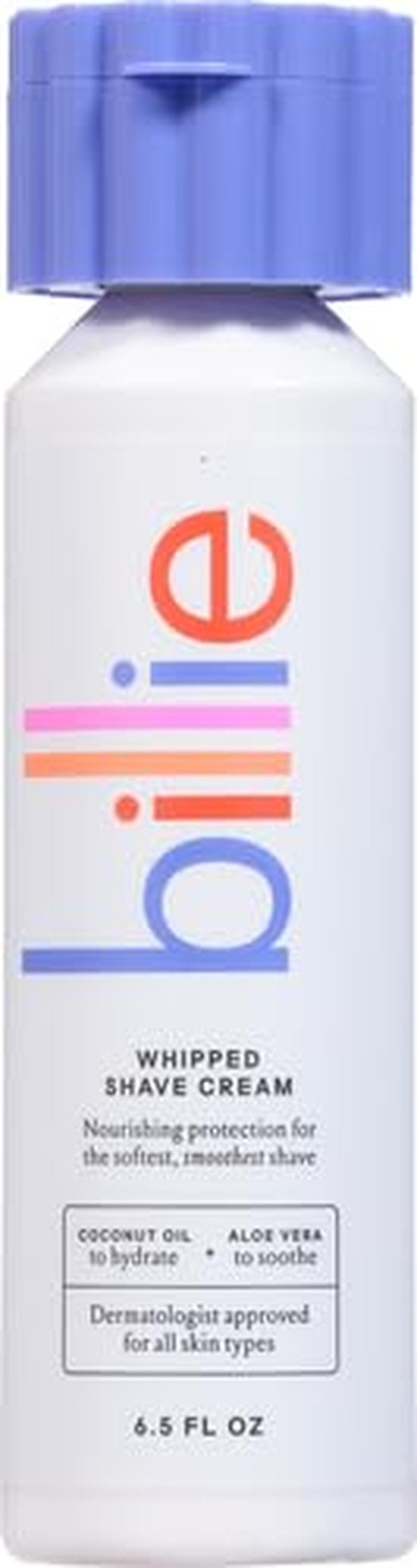 Billie Whipped Shave Cream - Lavender & Bergamot Scent for Smooth Skin - 6.5 fl oz