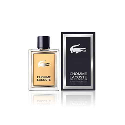 Lacoste - L'Homme Eau de Toilette - Men's fragrance - Woody & Spicy - With notes of Mandarin, Ginger & Vanilla