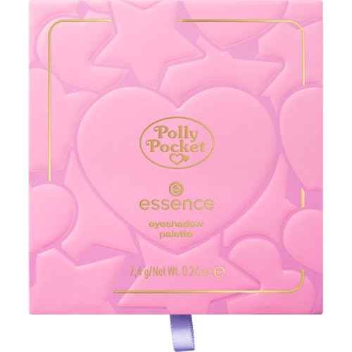 essence | Polly Pocket¢â Eyeshadow Palette | 9 Pigmented Matte & Shimmer Shades | Playful Pop-Up Design | (01 | Take Me To Pollyville!)