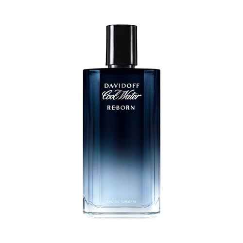 Davidoff Cool Water Reborn Eau de Toilette ? Woody Men's Cologne ? With Notes of Rosemary, Galbanum & Vetiver ? Long Lasting Fragrance