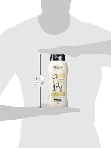 Wahl USA Pet Shampoo - Dry Skin & Itch Relief Oatmeal Formula with Coconut Lime Verbena, 24 Oz