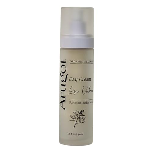 Luisa Verbena Organic Verbena Day Cream, Skin Moisturizer for Face & Neck, Made in Israel, 1.7 ounces
