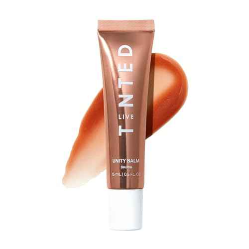 Live Tinted Unity Balm ? Ultra-Hydrating Lip Balm with Shea Butter, Hyaluronic Acid & Vitamin E ? Universal Warm Tint