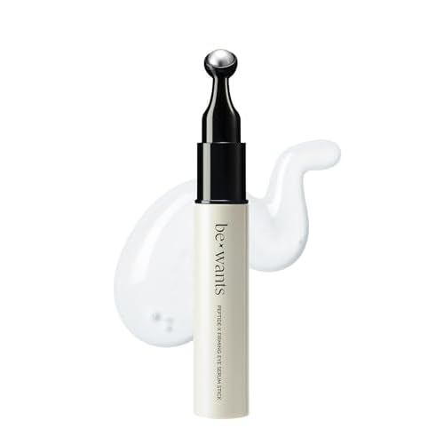 Bewants Peptide-X Firming Eye Serum Stick with Rice-Derived PDRN, Cooling Treatment for Puffiness, Dark Circles & Fine Lines (1 Pack)