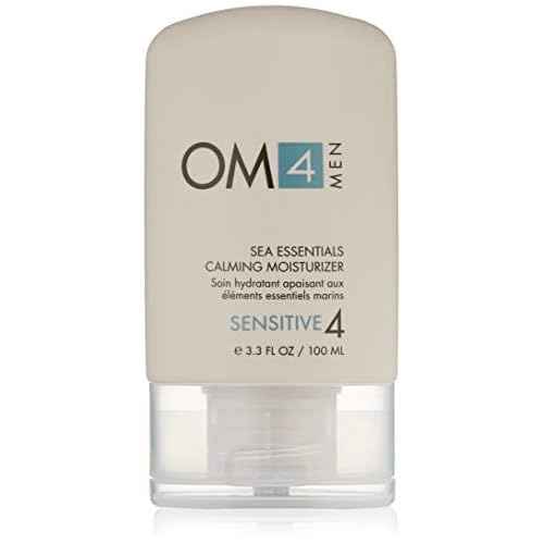 Organic Male OM4 Sensitive Step 4 - Sea Essentials Calming Moisturizer - Ultra soothing moisturizer for Men with Sensitive Skin