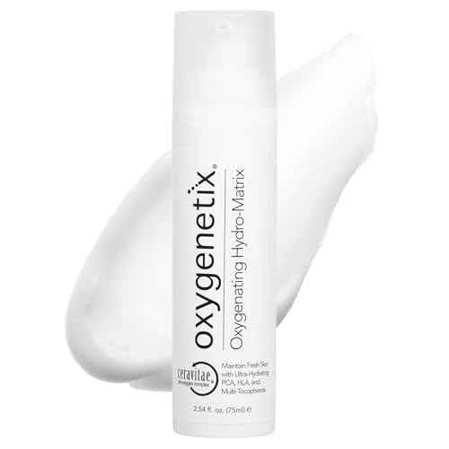 Oxygenetix Oxygenating Hydro-Matrix | Lightweight Aloe-Based Face Moisturizer with Hyaluronic Acid for Sensitive, Dry, or Compromised Skin